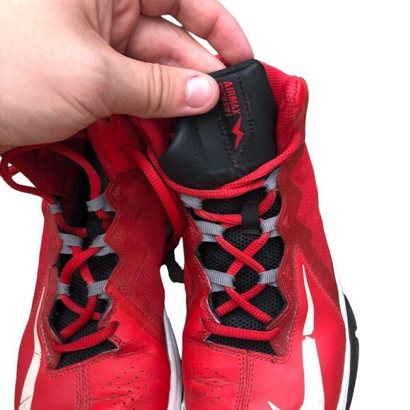 Rare 2014 Nike Air Max Stutter Step 2 GS 'University Red' Size 5.5 - Picture 13 of 16
